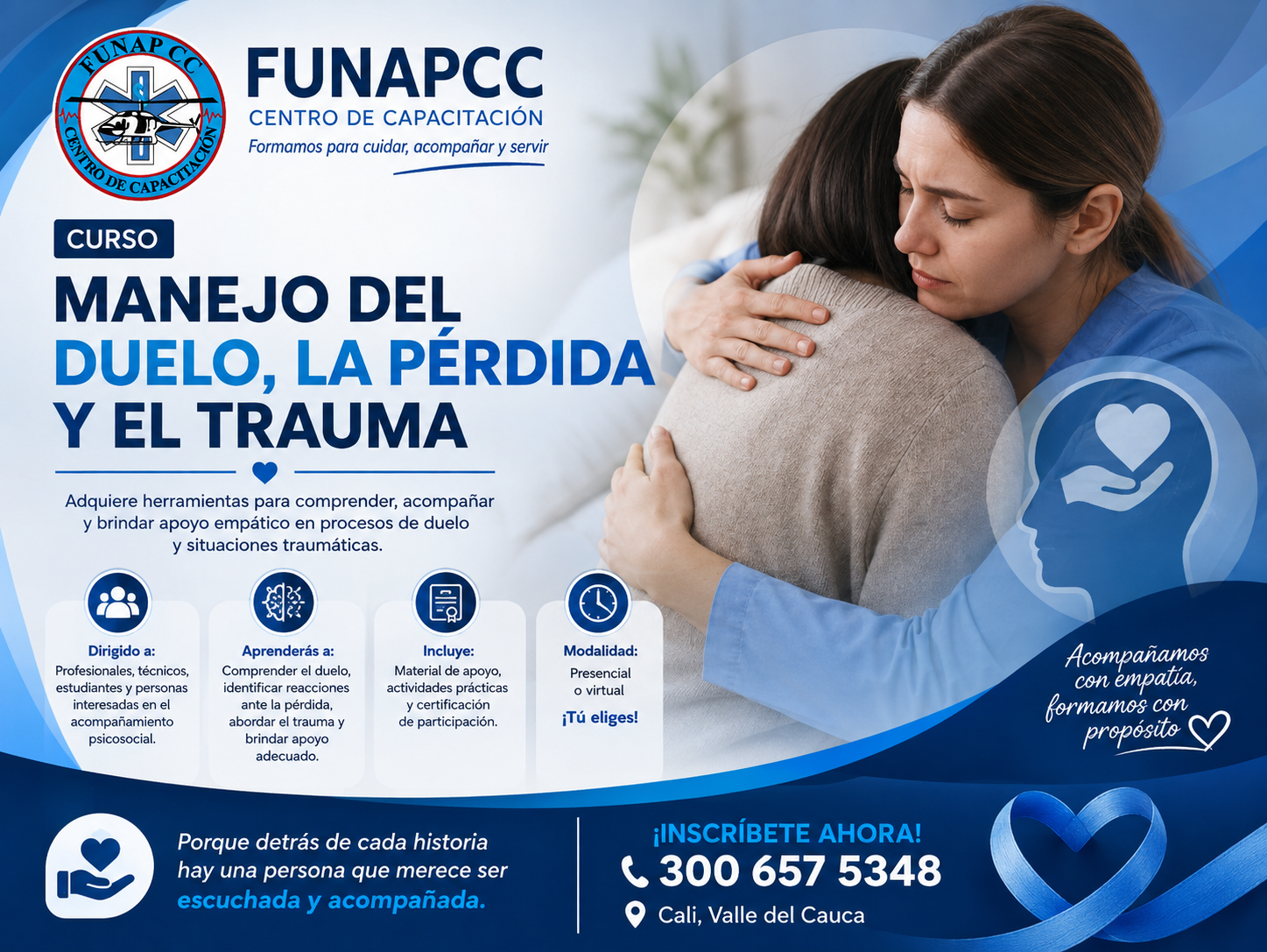 Manejo del Duelo, la Perdida y el Trauma Image